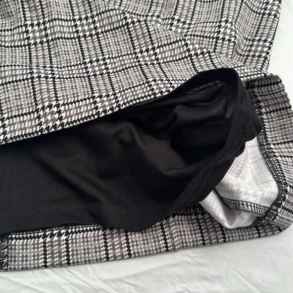 MICHAEL Michael Kors multicolor gray white black plaid stretch pencil skirt - Picture 12 of 12